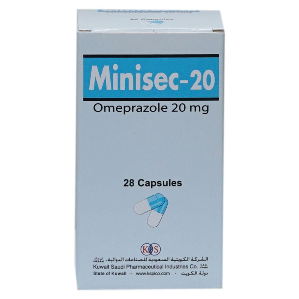 Minisec 20Mg 28 Caps