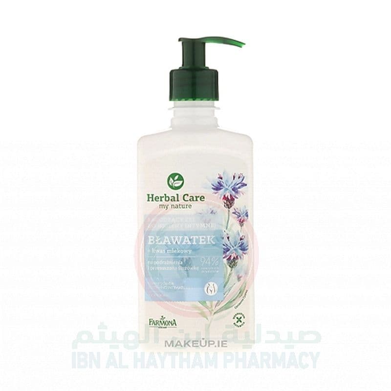 Herbal Care Cornflower Soothing Intimate Cleansing Gel 330Ml