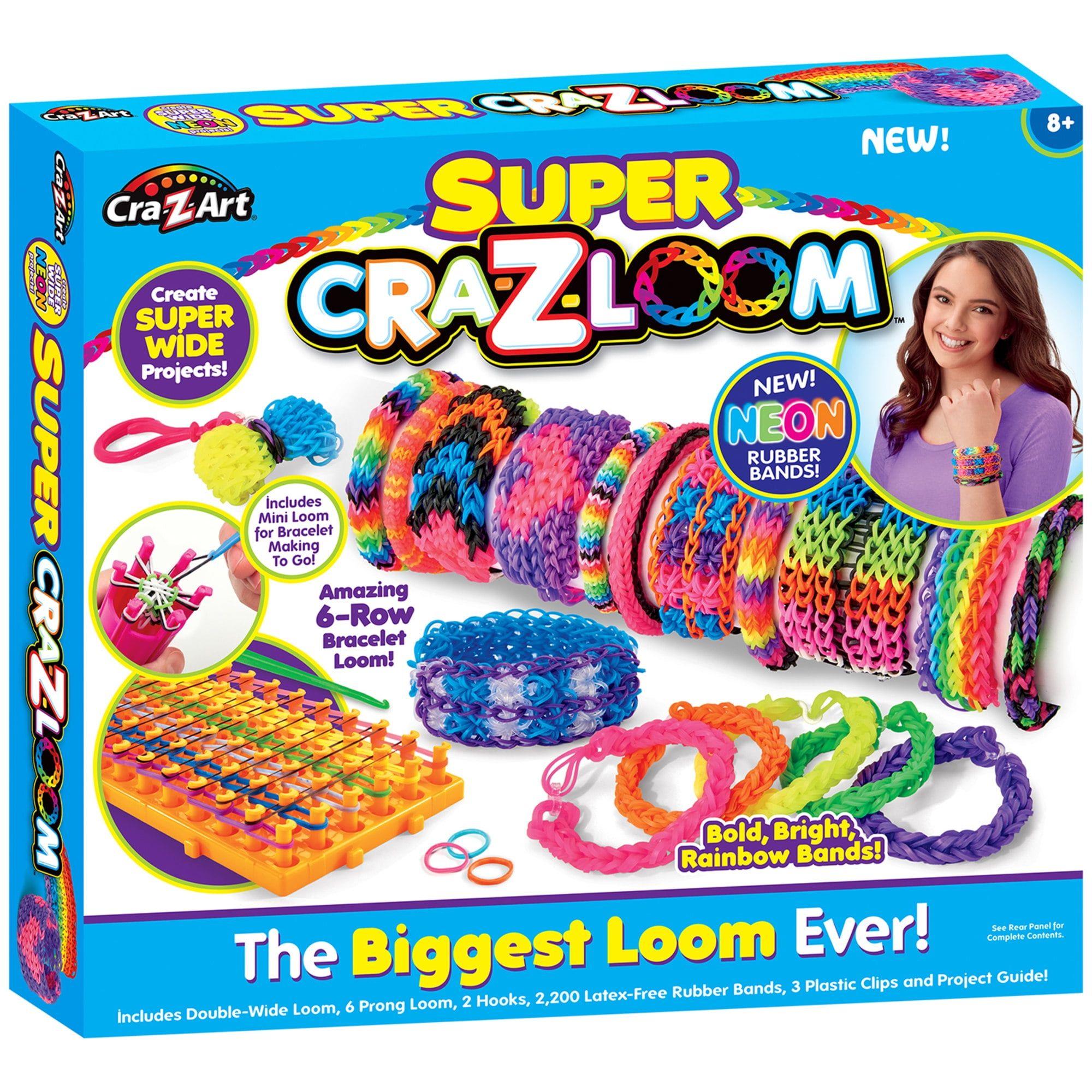 Cra-Z-Art Super Cra-Z-Loom Diy Rubber Band Loom Kit