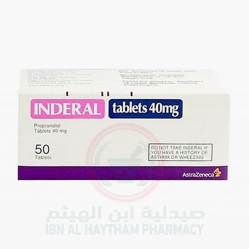 Inderal 40Mg Tablets 50'S