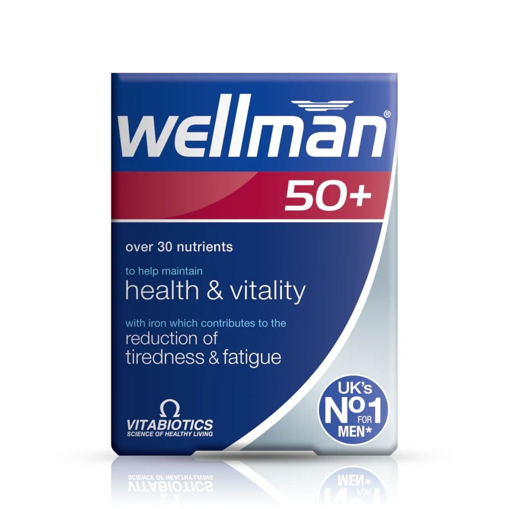 Wellman 50+ Health & Vitality 30 Tablets No.12815