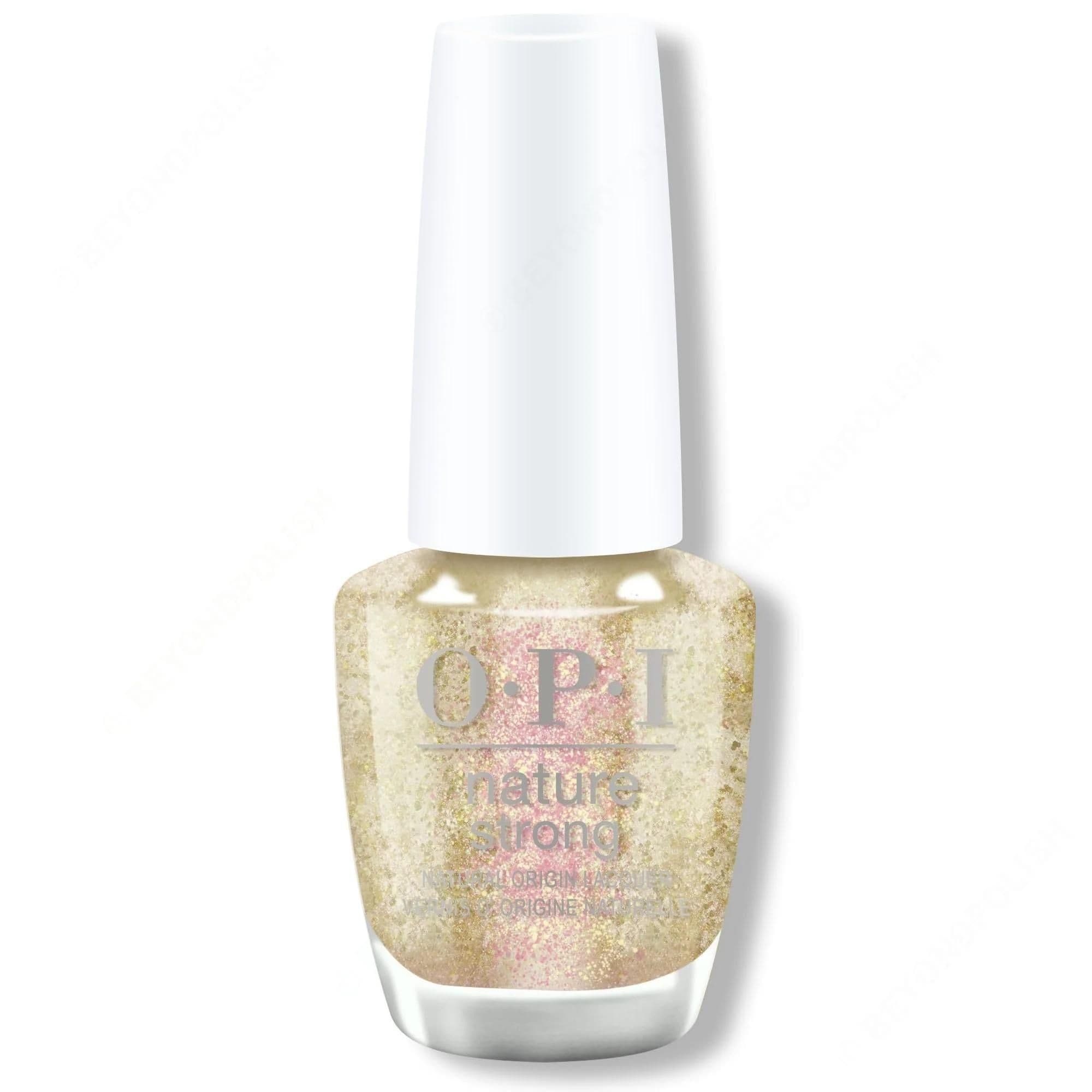 O.p.i Nature Strong Nail Lacquer Mind Full Of Glitter 15ml 