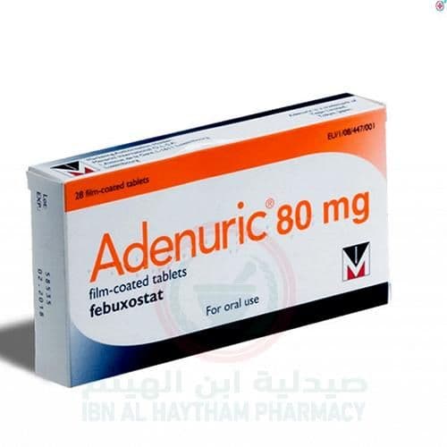 Adenuric 80Mg Tablets 28'S