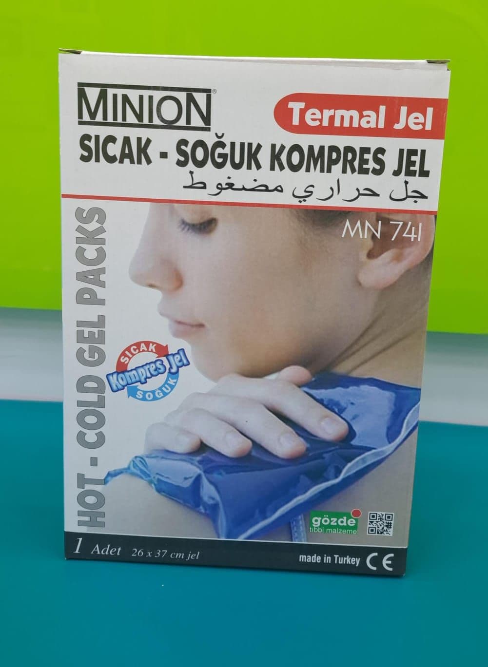 Minion Cold /Hot Compress Gel 27Cm X35 Cm