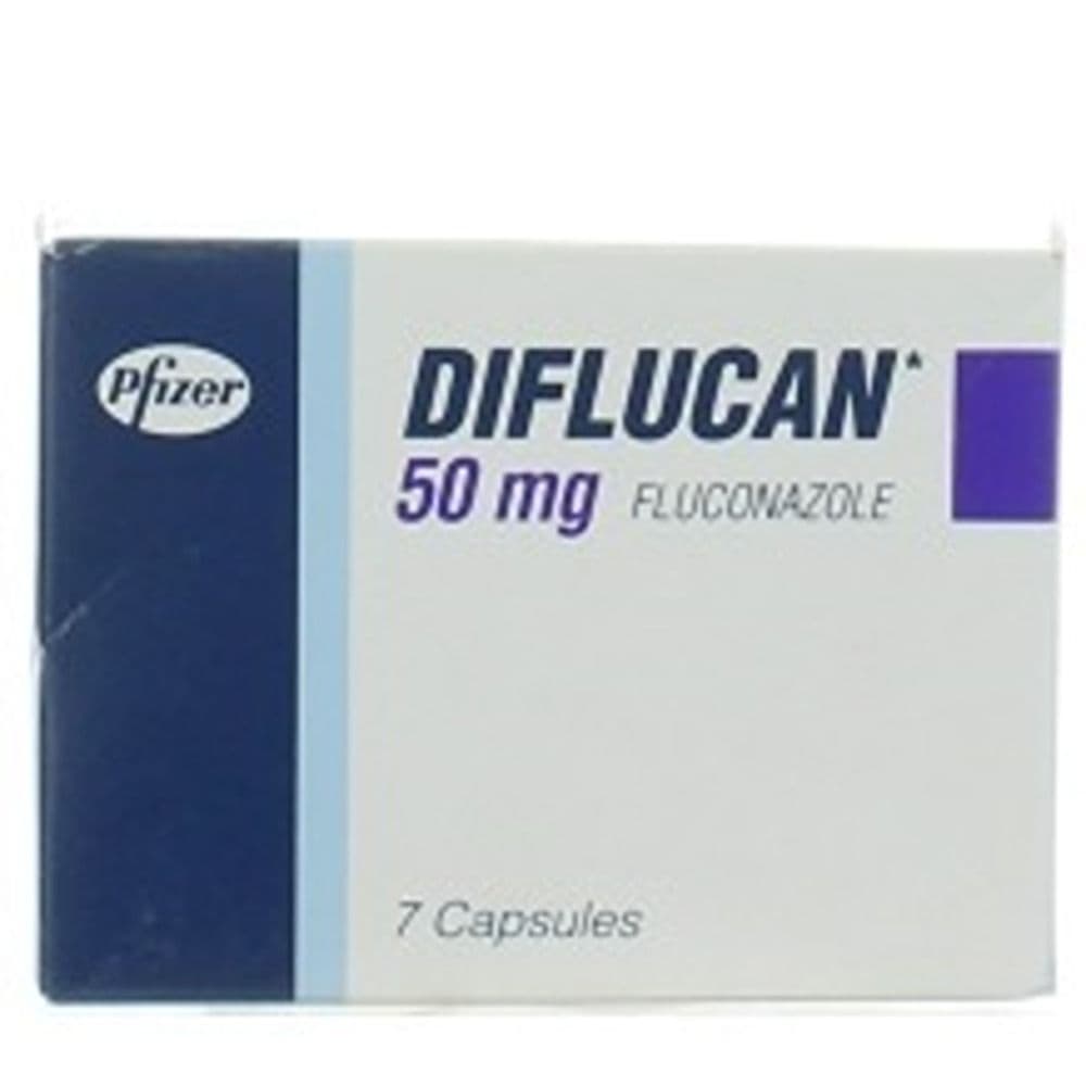 Diflucan 50 Mg 7 Capsules