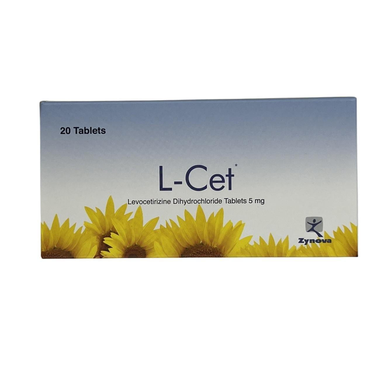 L-Cet Tab 20'S