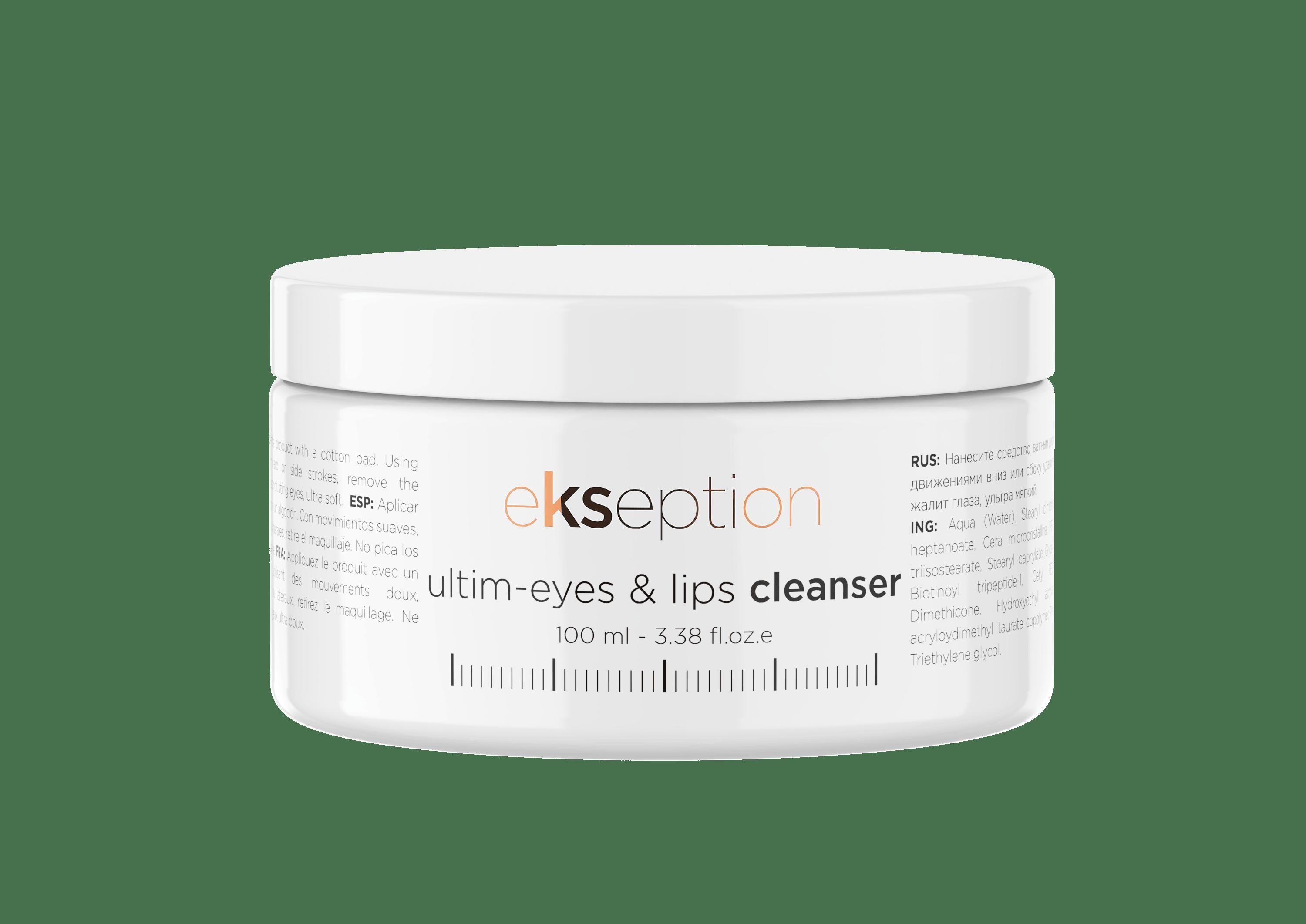 Ekseption Ultim Eyes And Lips Cleanser 100Ml