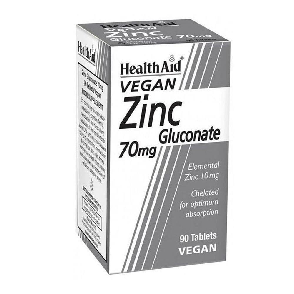 Health Aid Zinc 70 Mg 90 Tab