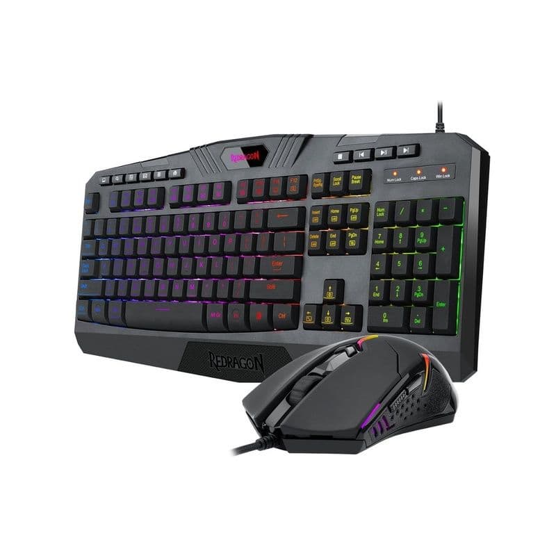 Redragon S101-5 Wired Gaming Keyboard & Mouse 2-1 Combo