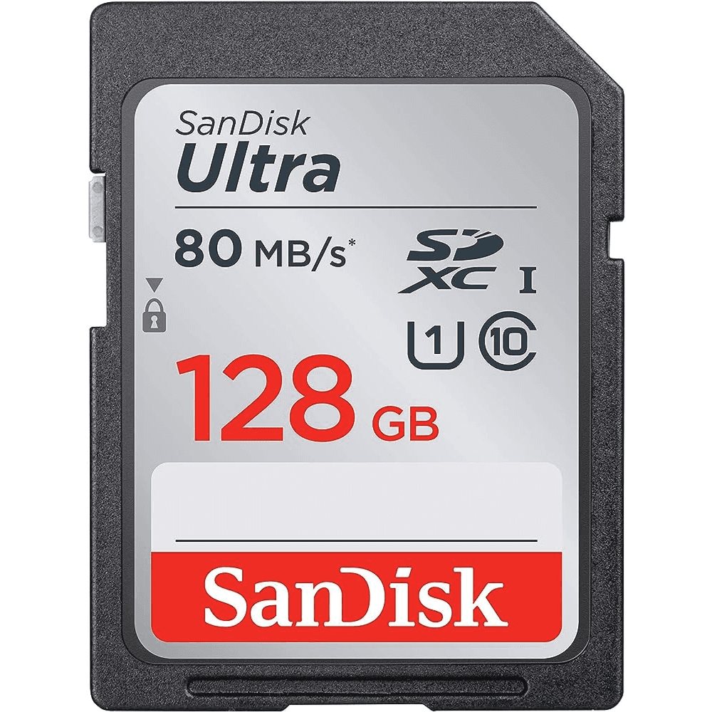 Sandisk 64Gb Ultra Sdxc Card Uhs-I - 128Gb