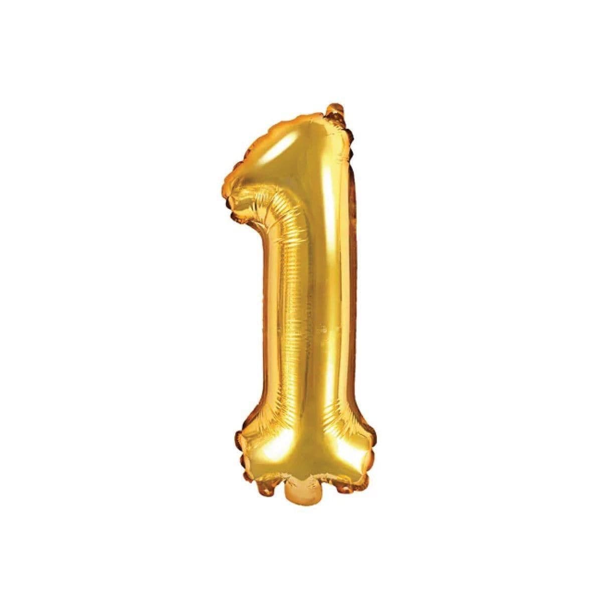 Number 1 Birthday Foil Baloon