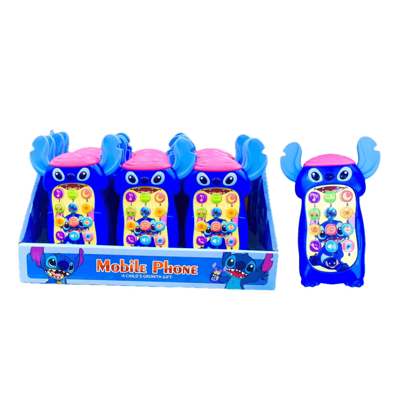 Stitch Phone Toy 626-34 Per Piece