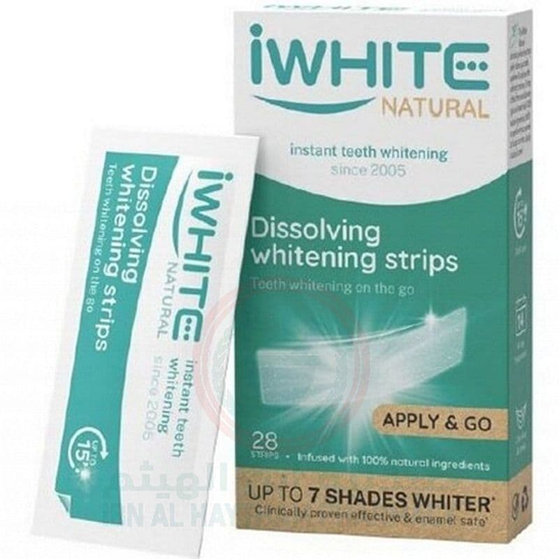 I White Natural Dissolving Whitening Strips 56'S