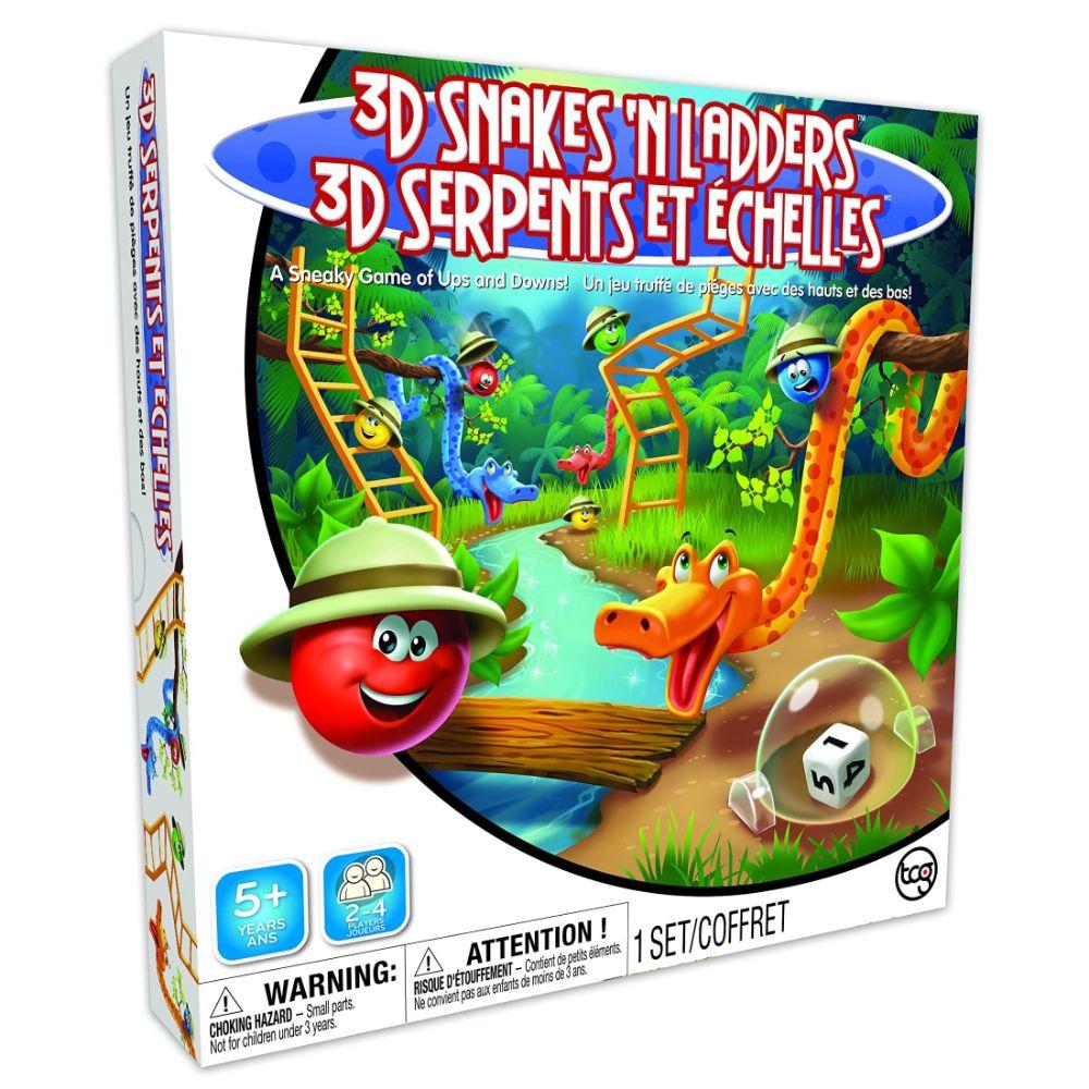 Tcg 3D Snakes And Ladders