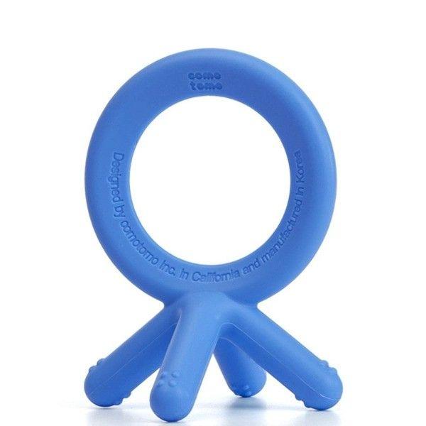 0050 Como Silicone Teether Blue 3 M+