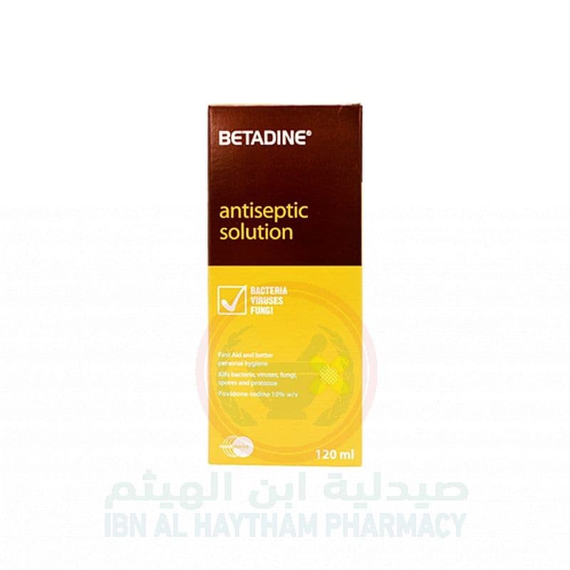 Betadine Antiseptic Solution 120Ml