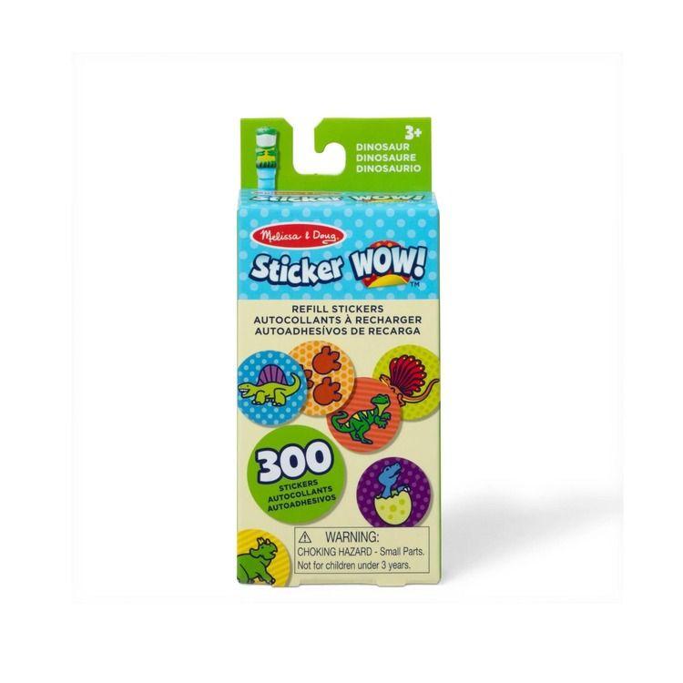 Melissa & Doug Sticker Wow! Refill Stickers-Dinosaur