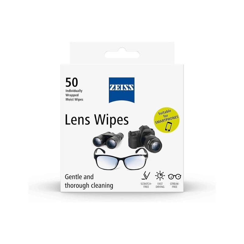 Zeiss Lens Wipes 50 Pcs Pack