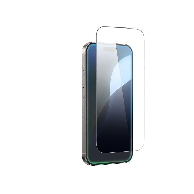 Amazing Thing Iphone 16 Pro 6.3 2.75D Fully Covered Dust Filter Titan Glass Clear
