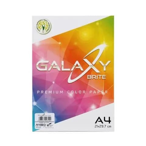 Galaxy Premium Color Paper A4 21Times29.7Cm 250 Sheets