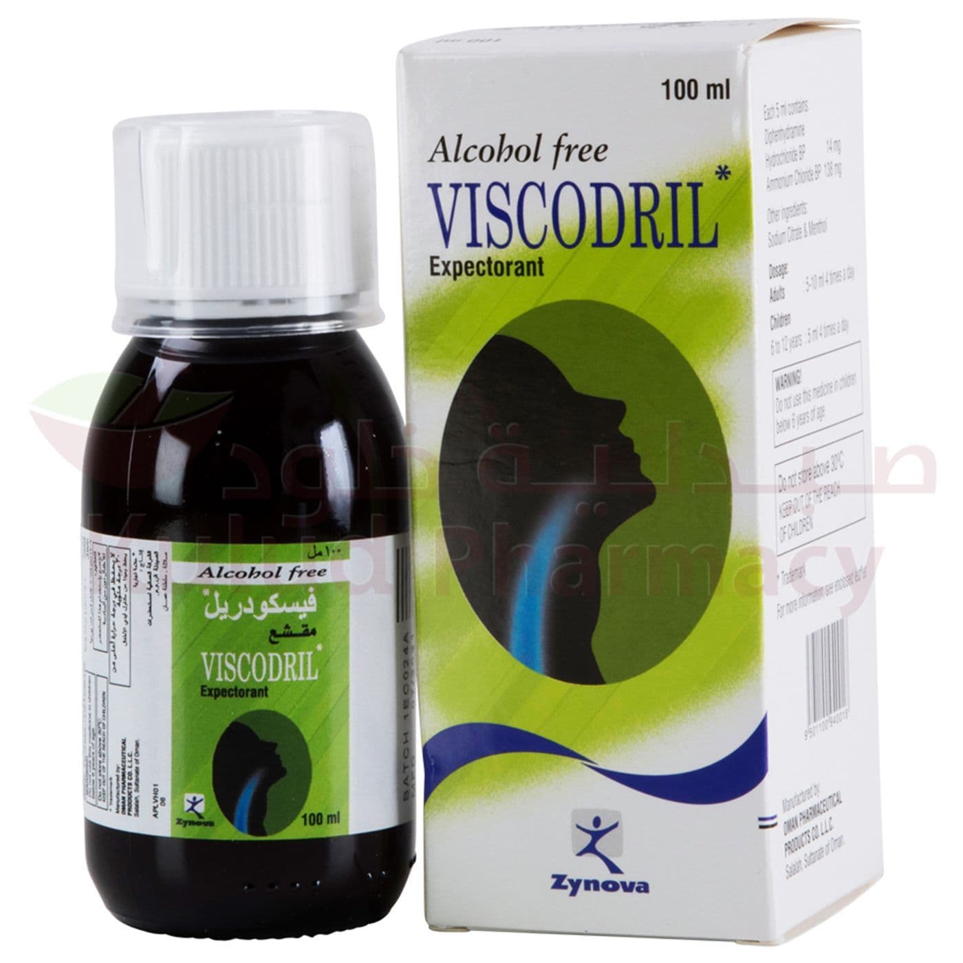 Viscodril Expectorant Syrup  100 ML