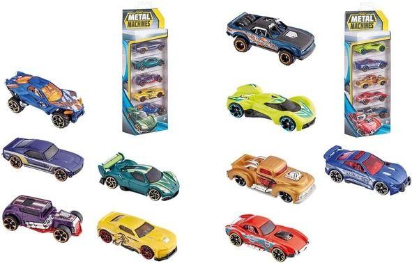 Zuru Metal Machines Cars - Series 2 Multi Pack Car 5Pcs