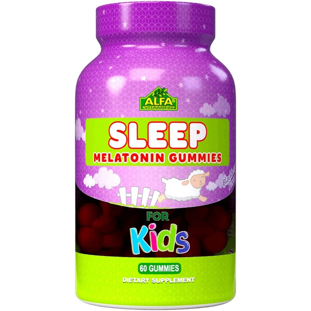 ALFA SLEEP MELATONIN GUMMIES FOR KIDS 60'S  