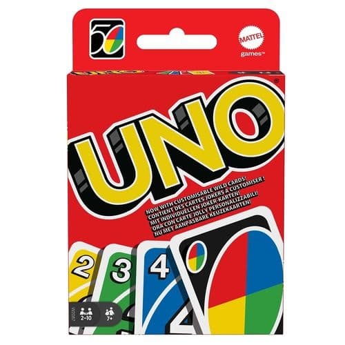 Mattel Uno Card Game Display