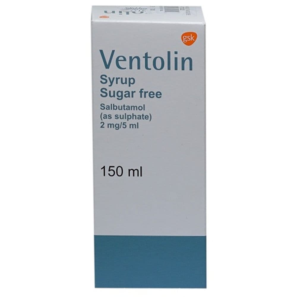 Ventolin Syrup 150Ml