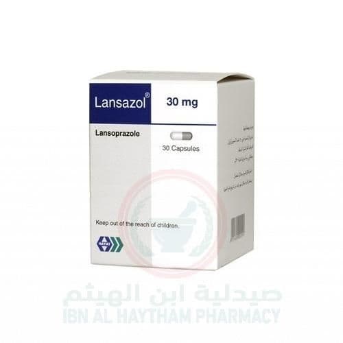 Lansazol 30 Mg Capsules 14'S