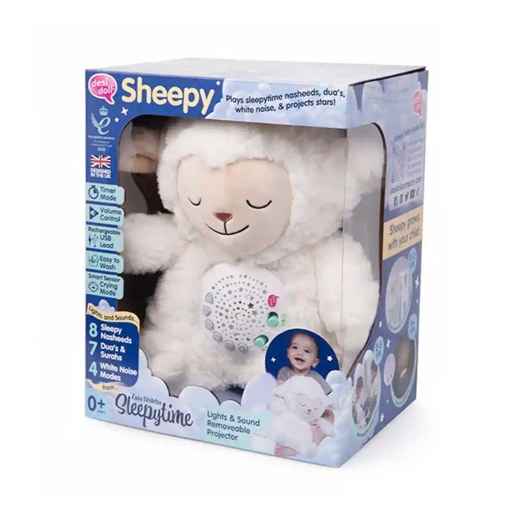 Desi Doll Sleepy Sheepy Nighttime Light And Sound Toy Featuring Zain Bhikha