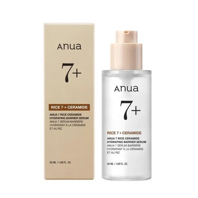 Anua Rice 7 Ceramide Hydrating Barrier Serum 50Ml