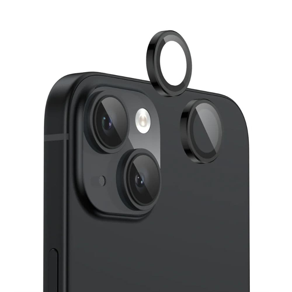 Xyklon Crystal Clear Camera Lens Iphone 15 /15 Plus Black