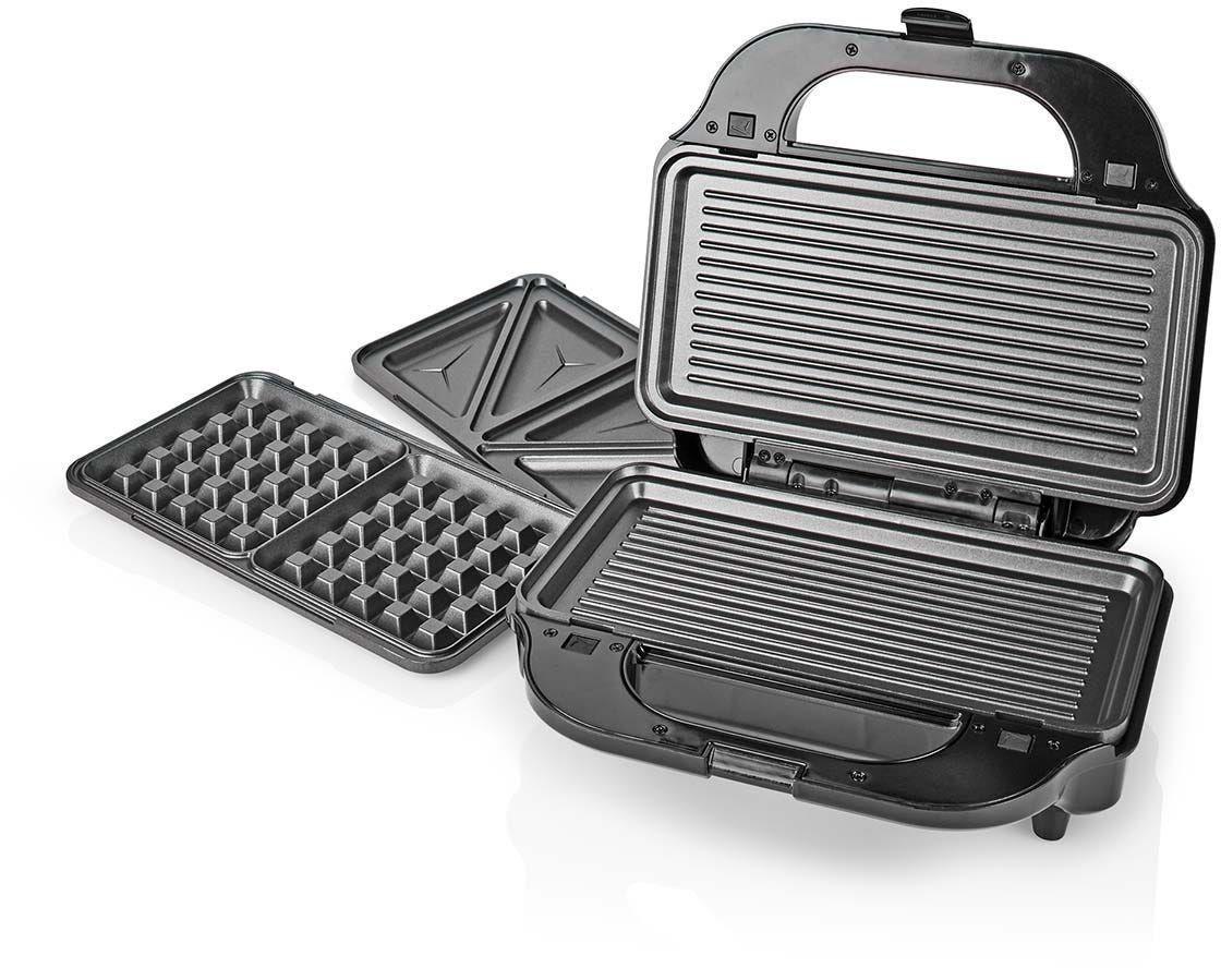 Nedis Multi Grill Grill / Sandwich / Waffle Kamg120Fbk