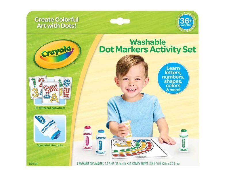 Crayola Washable Dot Markers Activity Set