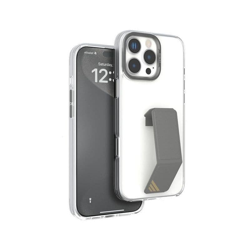 Levelo Morphix Clara Grip Case-Iphone 16 Pro - Gray