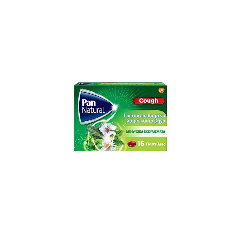 Pana Natural Cough & Sore Throat Lozenges 16'S 07Fb