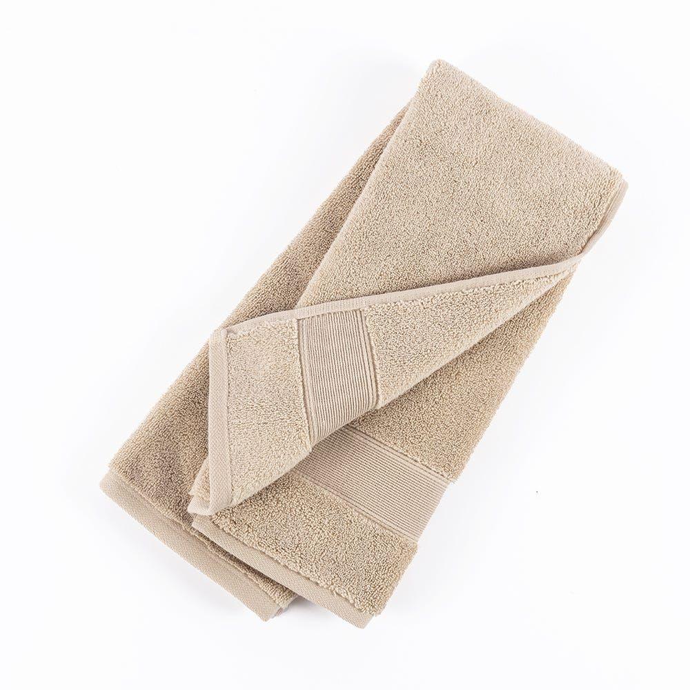 Micro Pleat Hand Towel, Fog - 630 Gsm, 50X80 Cm