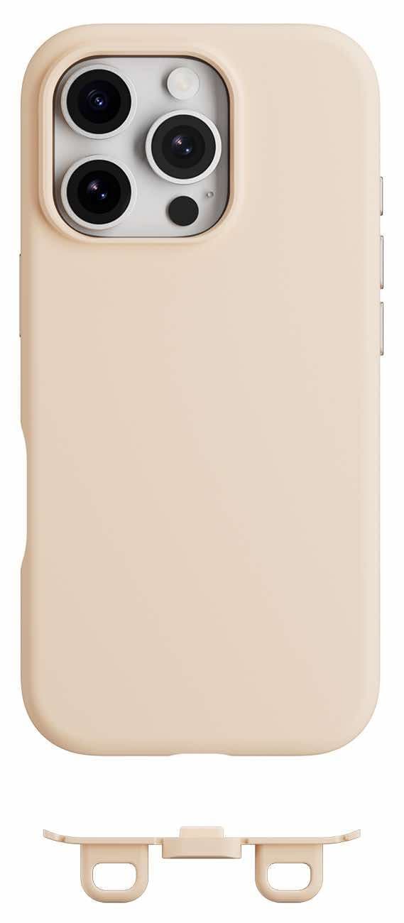 كفر MagEasy Vibrant لايفون 16 برو ماكس / يدعم MagSafe / ضد الطيحات / لون Rose