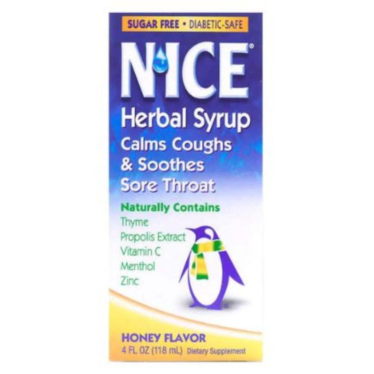 Nice Sugar Free Herbal Syrup 118ml