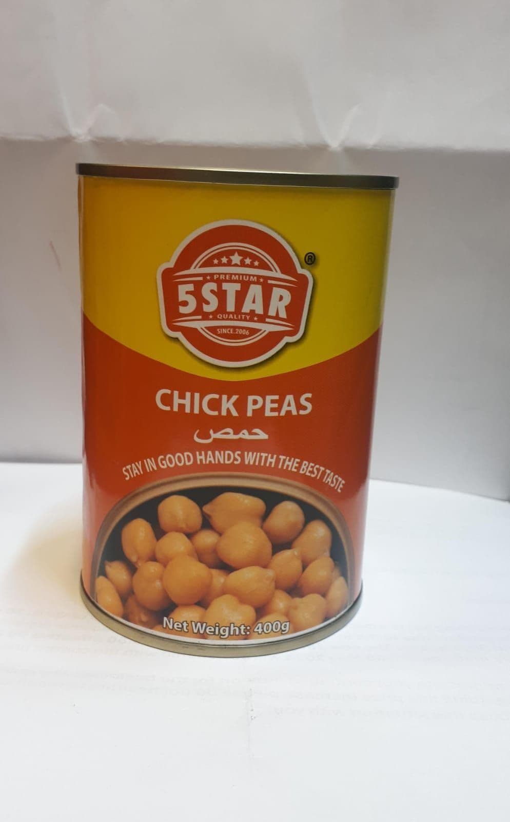 5 Star Chick Peas 400Gm