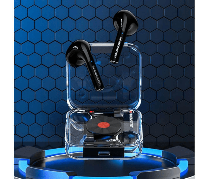 Monster Airmars XKT01 True Wireless Earphones - Black