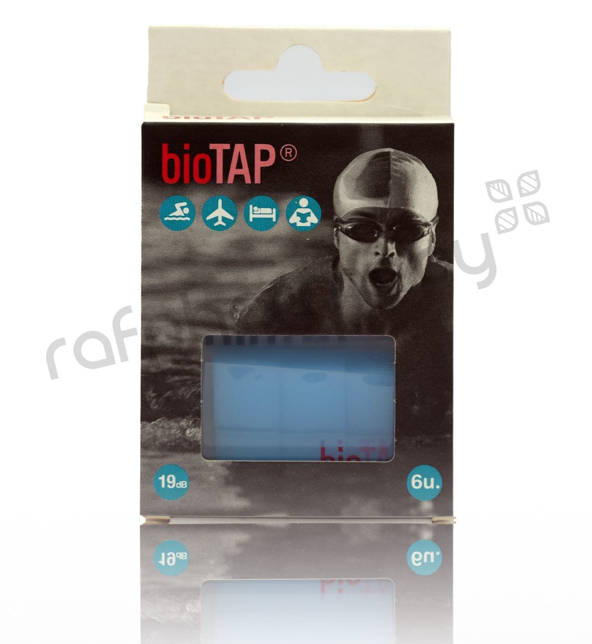 Biotap Ear Protector Mouldable Silicone Blue (6's) (#63823427, #17113)