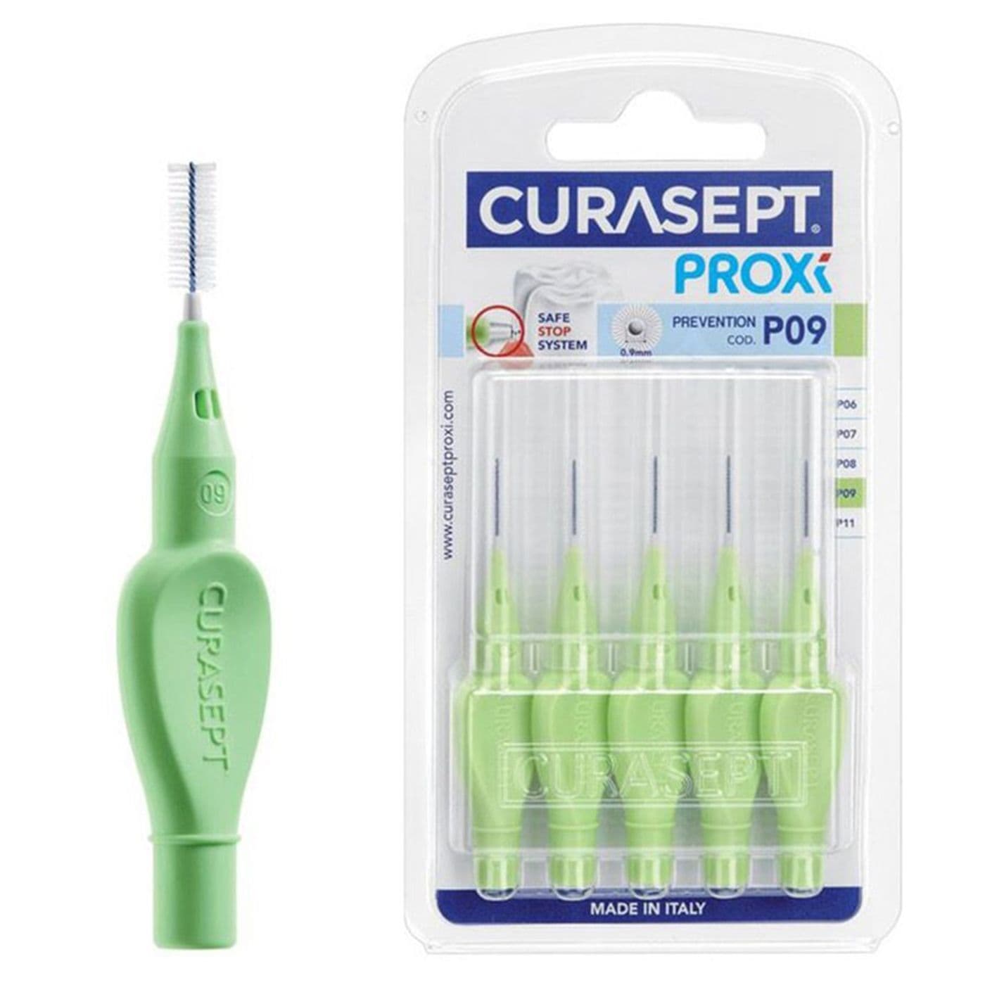 Curasept Proxi P09 Light Green Interdental Brush  5 PC