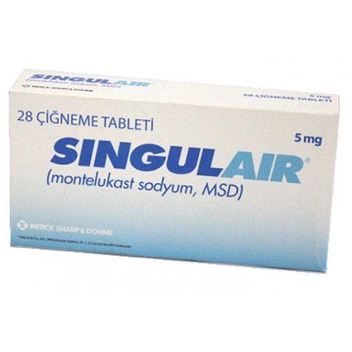 Singulair 5 Mg Tab 28 S