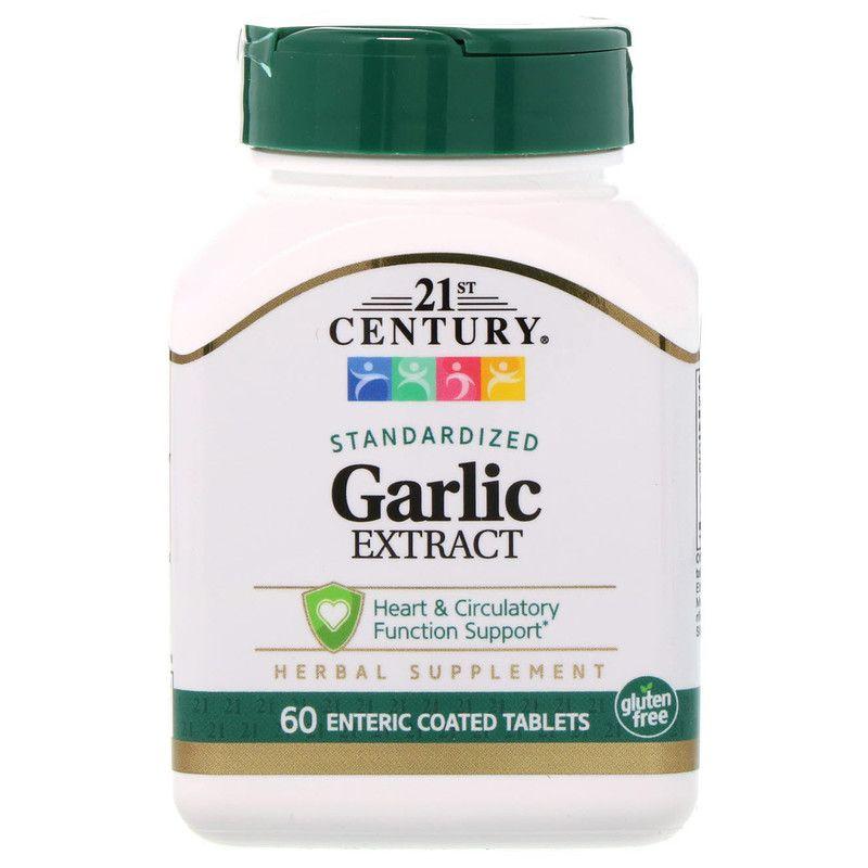 21 Century Garlic Extract Tab 60'S