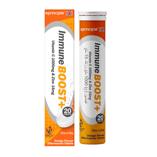 Principle Immune Boots Vit C 1000Mg & Zinc 15Mg