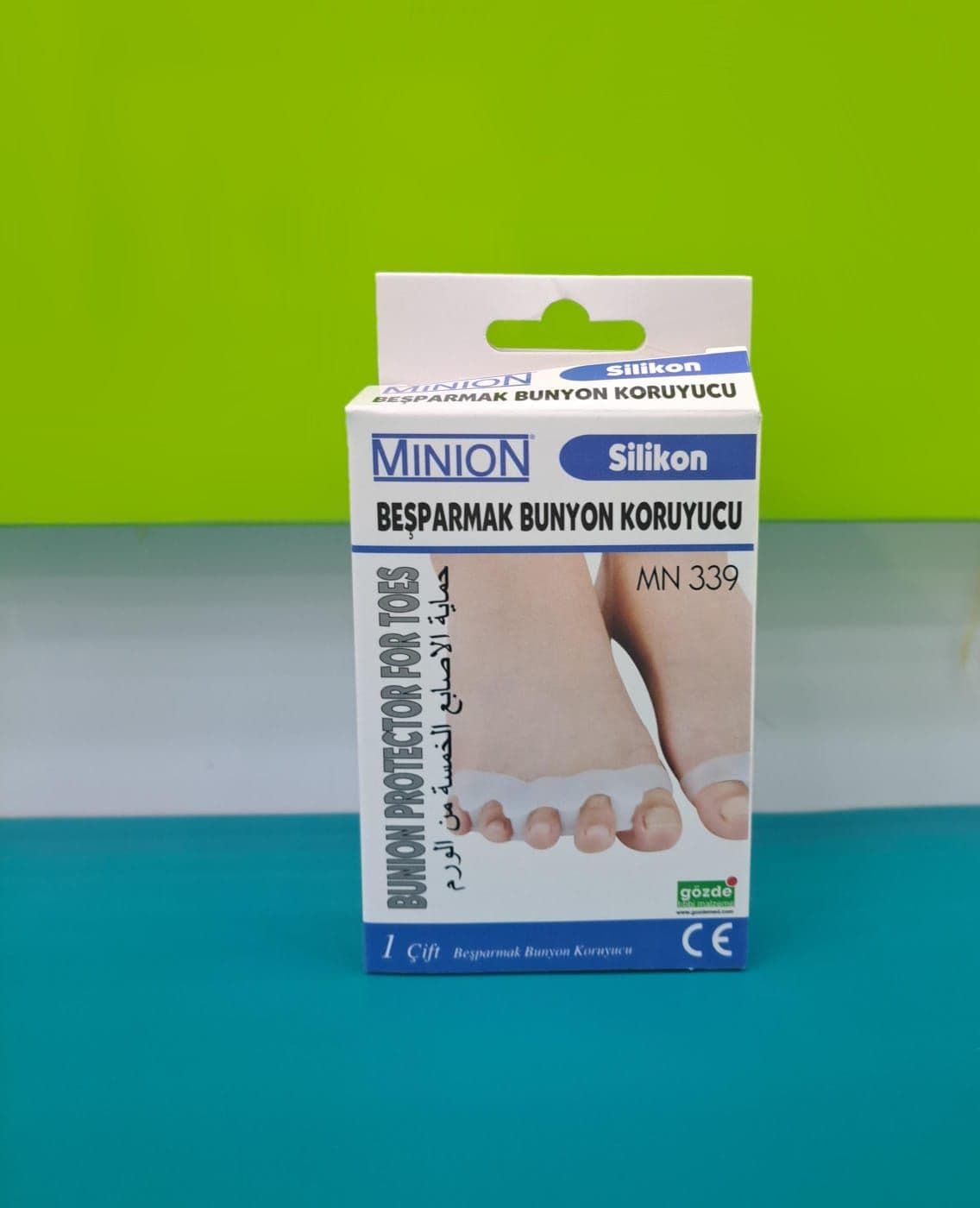 Minion Five/Toe Finger Bunion Protector Box