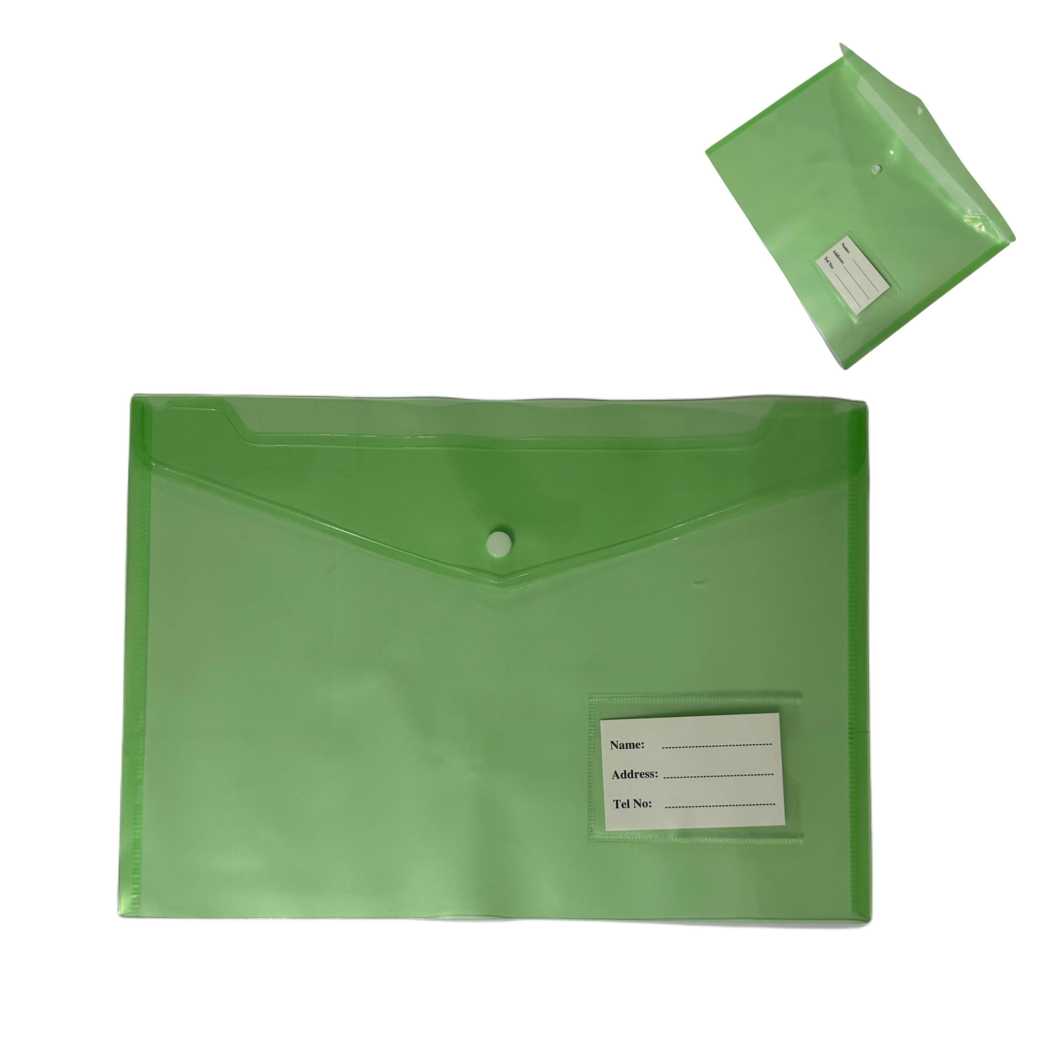 Green Folder F4