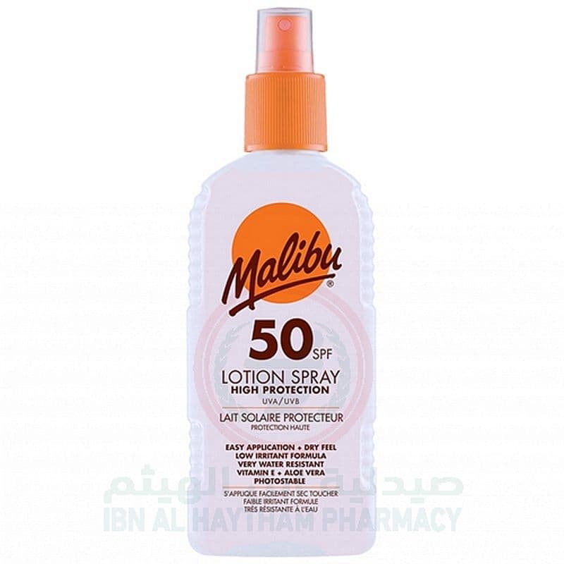 Malibu Spf50 High Protect Lotion Spray 200Ml